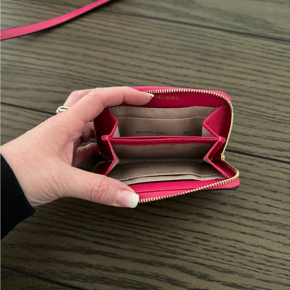 Coach Fuchsia MERCER SATCHEL 24 WITH TEA ROSE satchel crossbody - Picture 9 of 12